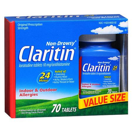 克敏能（Claritin）24小时缓解过敏片