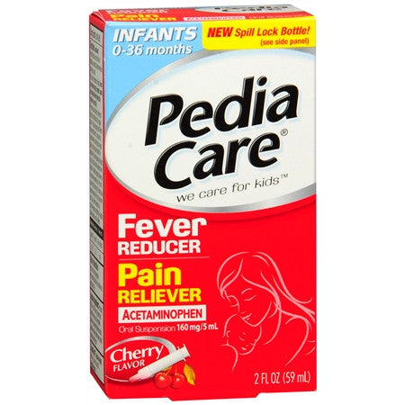 PediaCare樱桃味对乙酰氨基酚口服混悬液小二退烧药