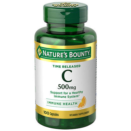 自然之宝Nature's Bounty维生素C-500胶囊抵抗衰老 增强免疫力