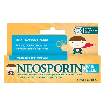 新斯波林（Neosporin）止痒霜皮肤抗过敏湿疹膏170g儿童