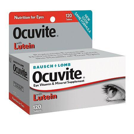 博士伦Bausch&Lomb Ocuvite叶黄素眼睛视力宝 120粒