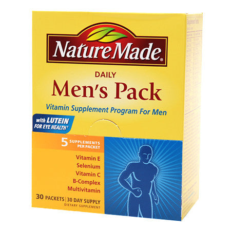 Nature Made Men's Pack 男性复合维生素矿物质