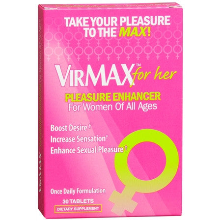 VirMAX女用精氨酸30粒 刺激欲望增加性欲助情