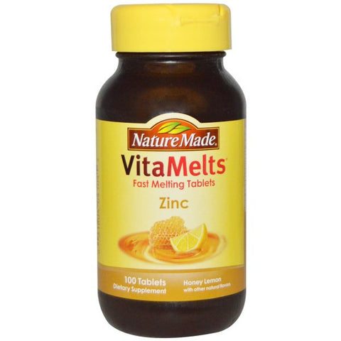 Nature Made VitaMelts Zinc 锌含服片蜜糖柠檬口味补锌首选